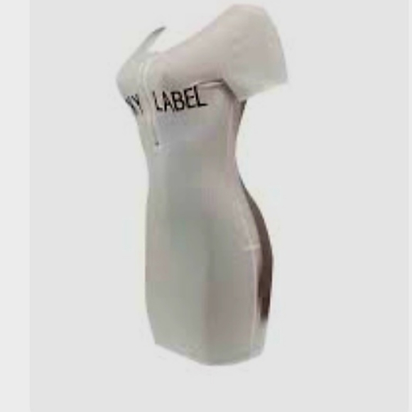 Lucky Label Bodycon Dress - Picture 3 of 6